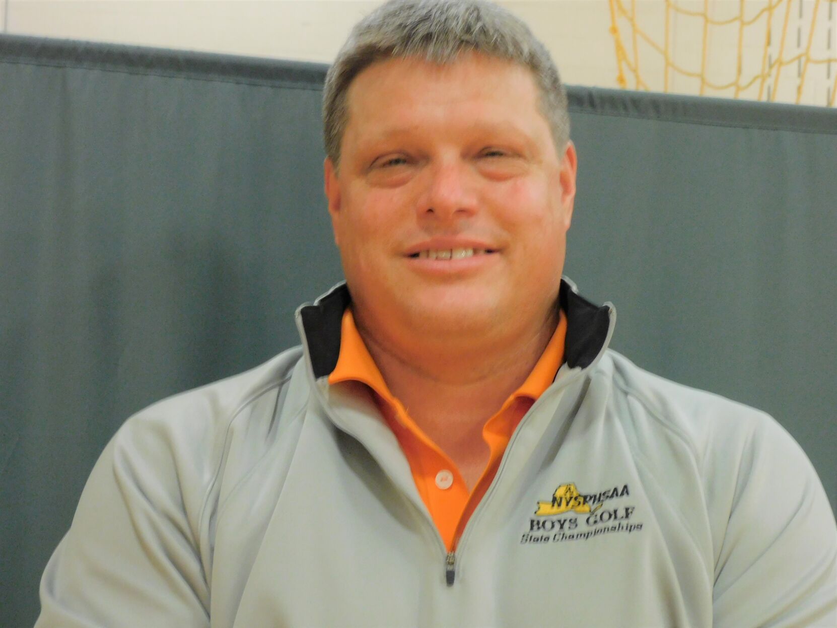 Trumansburg Middle School teacher Rob Reakes has had to adapt his physical education and health programs to fit the requirements of a COVID-free environment.